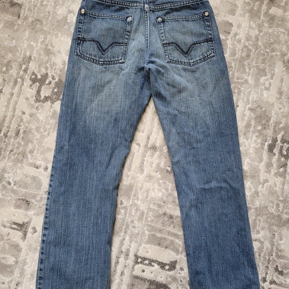 Vans Boys Size 8 Denim Jean Pants - Picture 2 of 5